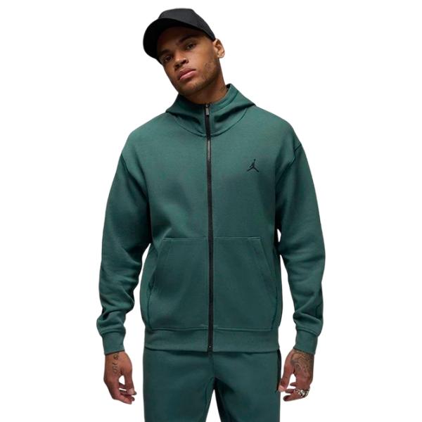 Hanorac pentru bărbați Nike M Jordan Sport Hoop Fleece Dri-FIT Full-Zip  Drept / Teal photo 1 Hanorac pentru bărbați Nike M Jordan Sport Hoop Fleece Dri-FIT Full-Zip  Drept / Teal photo 1