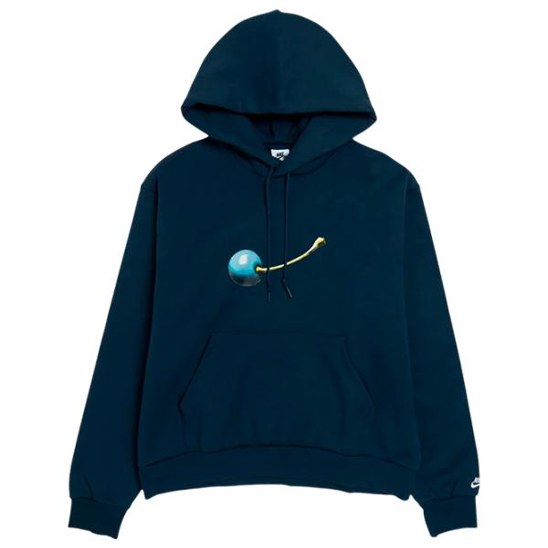 Толстовка для мужчин Nike Sb Fleece Pullover Hoodie Cherry  Прямой / Тёмно-синий photo 1