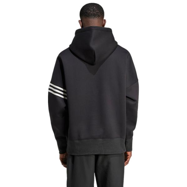 Hanorac pentru bărbați Adidas Neuclassics Hoodie  Drept / Black photo 2