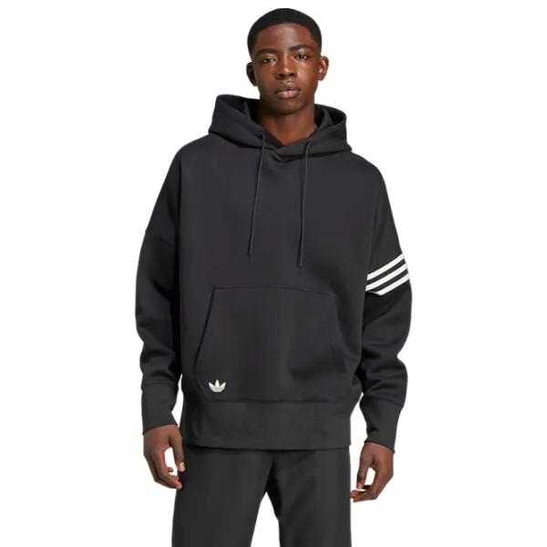 Hanorac pentru bărbați Adidas Neuclassics Hoodie  Drept / Black photo 3