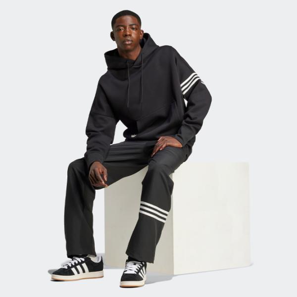 Hanorac pentru bărbați Adidas Neuclassics Hoodie  Drept / Black photo 5