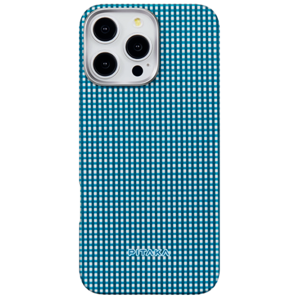 Husă pentru smartphone Apple iPhone 16 Pro Pitaka / MagSafe Back / PC / Ocean Blue photo 1