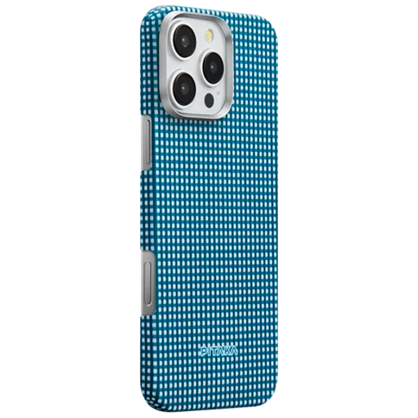 Husă pentru smartphone Apple iPhone 16 Pro Pitaka / MagSafe Back / PC / Ocean Blue photo 2