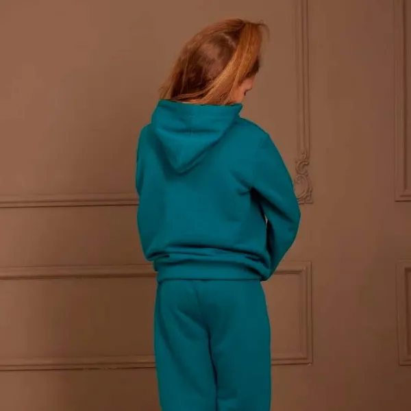 Hanorac unisex X-Baby Bamby 10 - 11 ani / Green photo 2