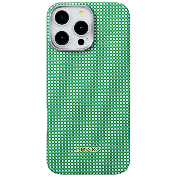Husă pentru smartphone Apple iPhone 16 Pro Max Pitaka / MagSafe Back / PC / Forest Green photo 1