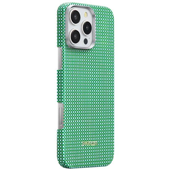 Husă pentru smartphone Apple iPhone 16 Pro Max Pitaka / MagSafe Back / PC / Forest Green photo 2
