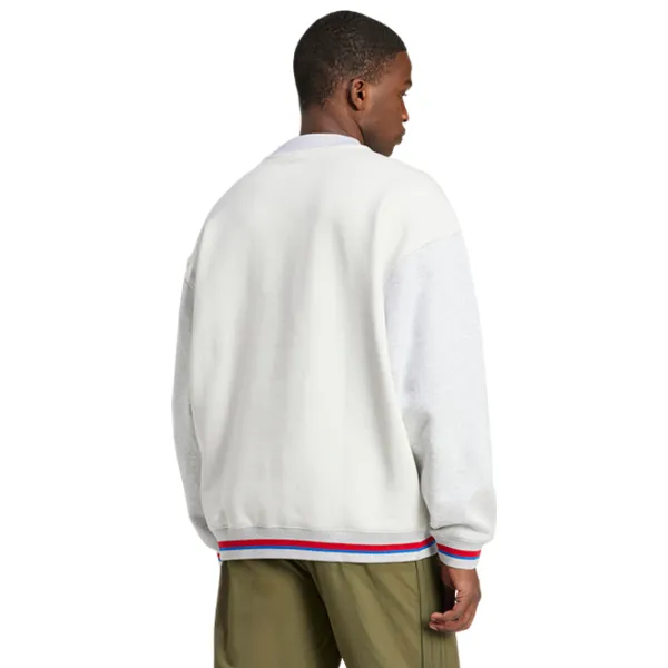 Hanorac pentru bărbați Adidas Olpc Crew  Drept / Beige photo 3