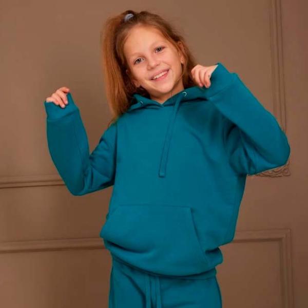 Hanorac unisex X-Baby Bamby 4 - 5 ani / Green photo 3 Hanorac unisex X-Baby Bamby 4 - 5 ani / Green photo 3