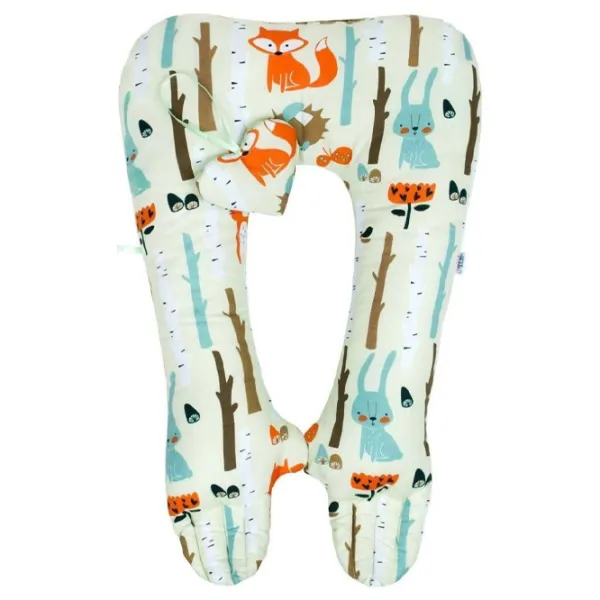 Подушка для сна New Baby Forest Animals (37147) 0+/ Белый photo 1