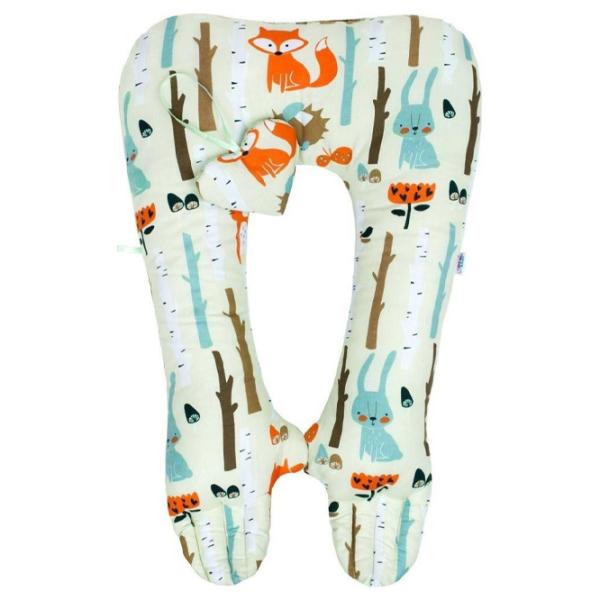 Подушка для сна New Baby Forest Animals (37147) 0+/ Белый photo 1