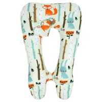 Pernă pentru somn New Baby Forest Animals (37147) 0+/ White