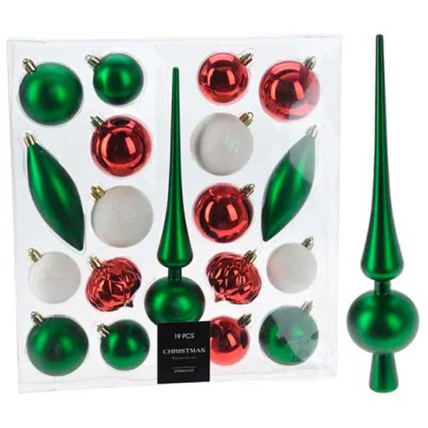 Jucării pentru brad Christmas 54210  / Multicolor photo 1