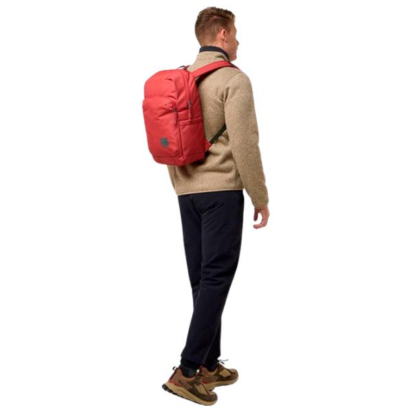 Рюкзак Jack Wolfskin Taubenberg 14" / Серый Красный / 20 л photo 4 Рюкзак Jack Wolfskin Taubenberg 14" / Серый Красный / 20 л photo 4
