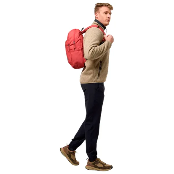 Рюкзак Jack Wolfskin Taubenberg 14" / Серый Красный / 20 л photo 6 Рюкзак Jack Wolfskin Taubenberg 14" / Серый Красный / 20 л photo 6