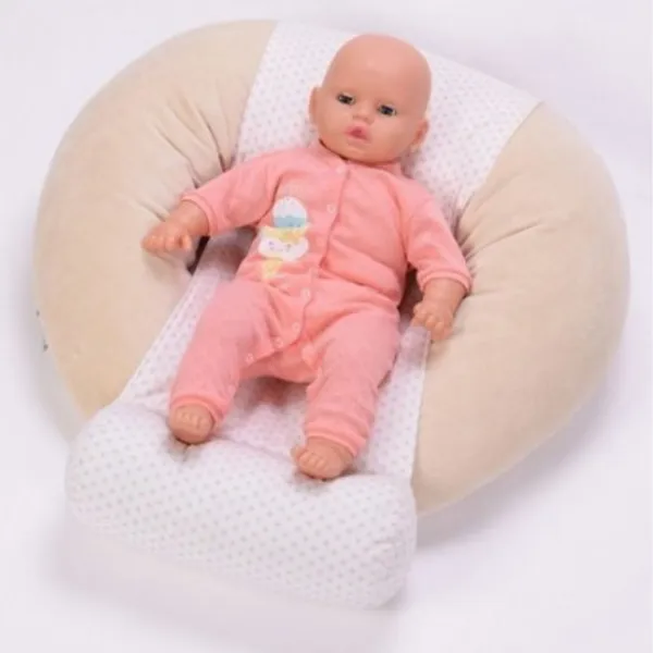 Pernă pentru somn Veres Confort Lux (302.04.1) 0+/ Beige photo 2