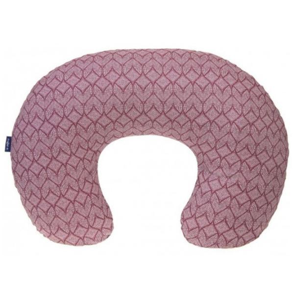 Pernă suport pentru cap Womar Zaffiro Geo (5902745551029) 0+/ Burgundy photo 1