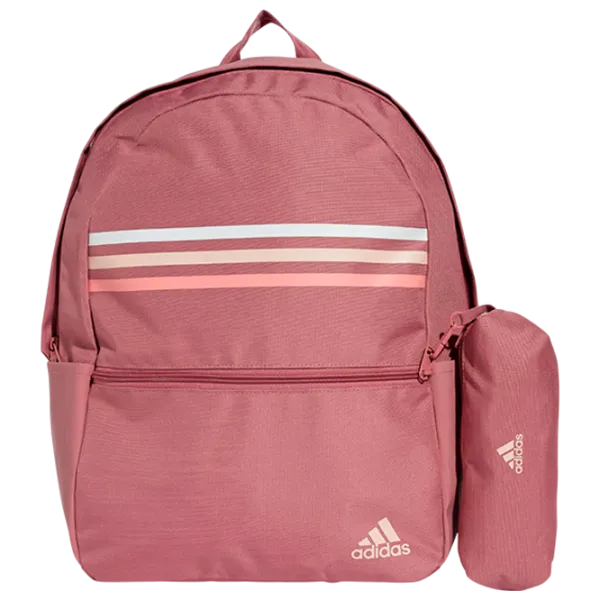 Rucsac Adidas Classic Horizontal 3-Stripes  / White Dark Red / 27.75 l photo 1 Rucsac Adidas Classic Horizontal 3-Stripes  / White Dark Red / 27.75 l photo 1