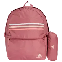 Rucsac Adidas Classic Horizontal 3-Stripes  / White Dark Red / 27.75 l