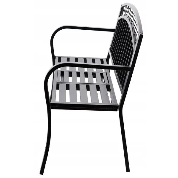 Scaun de grădină GardenLine MEB0797 Metal / Metal / Black photo 5 Scaun de grădină GardenLine MEB0797 Metal / Metal / Black photo 5