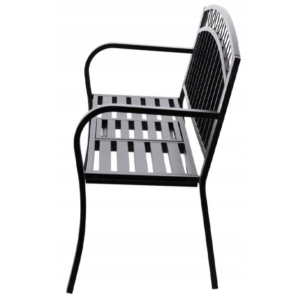 Scaun de grădină GardenLine MEB0797 Metal / Metal / Black photo 5 Scaun de grădină GardenLine MEB0797 Metal / Metal / Black photo 5