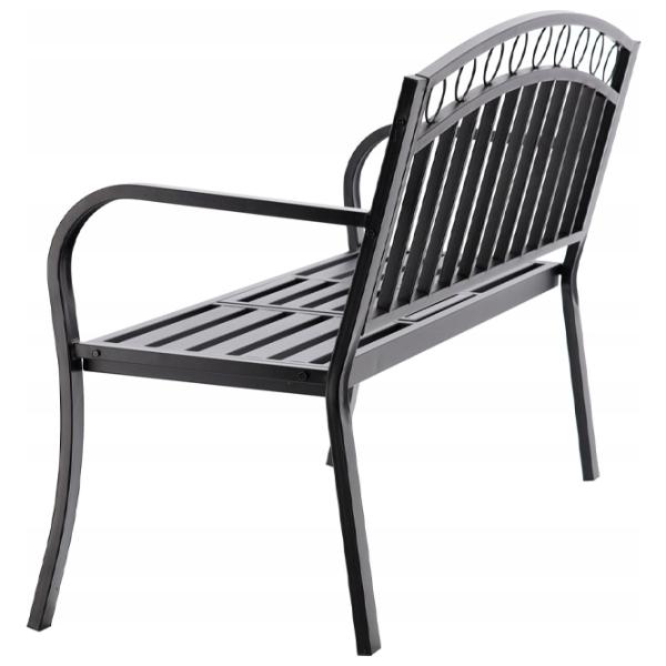 Scaun de grădină GardenLine MEB0797 Metal / Metal / Black photo 7 Scaun de grădină GardenLine MEB0797 Metal / Metal / Black photo 7