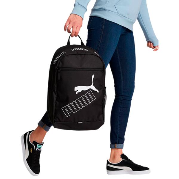 Rucsac Puma Phase Backpack II  / White Black / 21 l photo 5 Rucsac Puma Phase Backpack II  / White Black / 21 l photo 5
