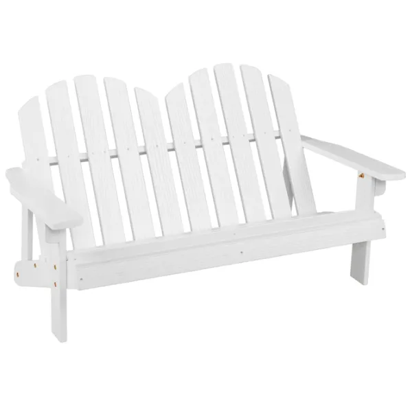 Садовый стул Costway NP11088WH Массив / Массив / Белый  photo 3 Садовый стул Costway NP11088WH Массив / Массив / Белый  photo 3