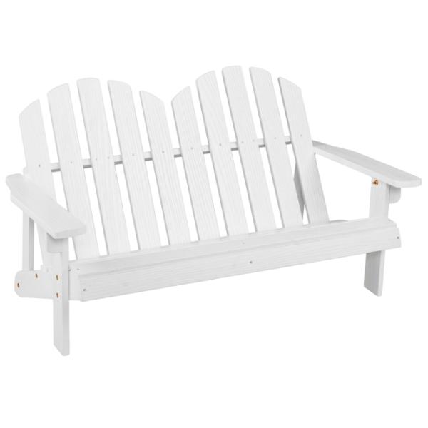 Садовый стул Costway NP11088WH Массив / Массив / Белый  photo 3 Садовый стул Costway NP11088WH Массив / Массив / Белый  photo 3