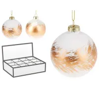 Игрушки для ёлки Christmas 36741 8 см / Белый