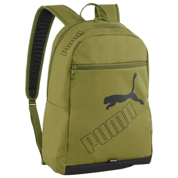 Rucsac Puma Phase Backpack II  / Black Green / 21 l photo 3 Rucsac Puma Phase Backpack II  / Black Green / 21 l photo 3