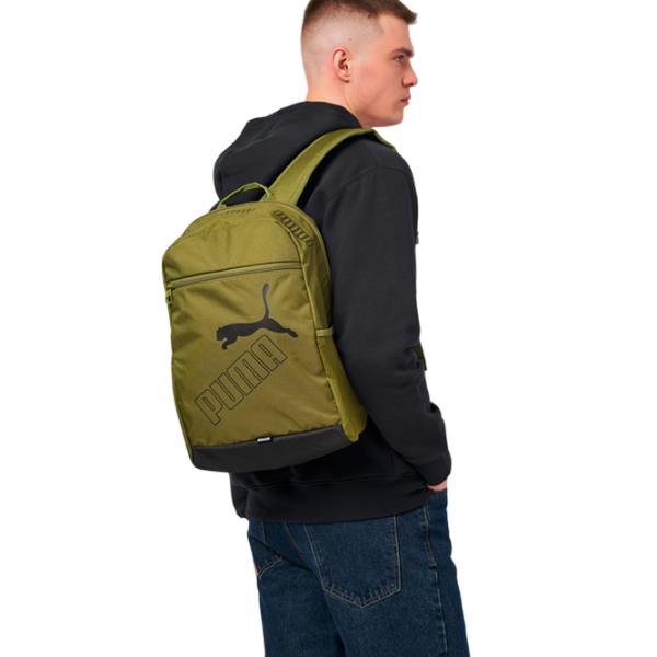 Rucsac Puma Phase Backpack II  / Black Green / 21 l photo 7 Rucsac Puma Phase Backpack II  / Black Green / 21 l photo 7