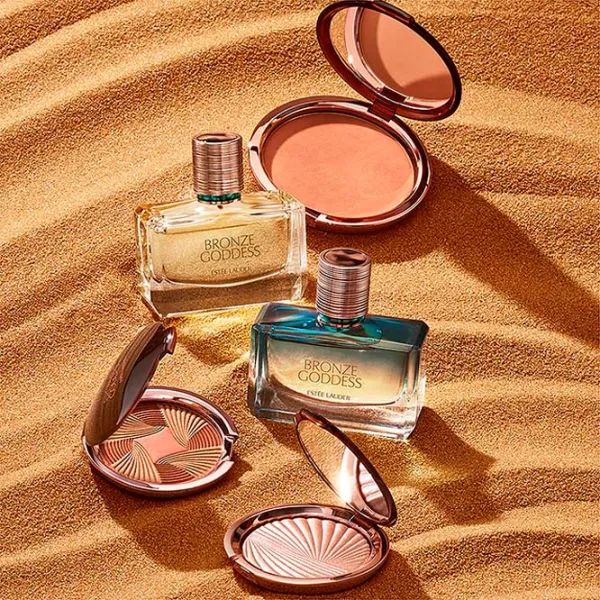 Хайлайтер Estee Lauder Bronze Goddess Highlighting Pwdr Gelee Розовый / 03 Modern Mercury photo 4