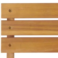 Садовый стул GoodHome Virginia Массив / Массив / Коричневый photo 4