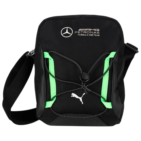 Geanta de talie Puma Mapf1 Portable  / Green Black / 2 l photo 1 Geanta de talie Puma Mapf1 Portable  / Green Black / 2 l photo 1