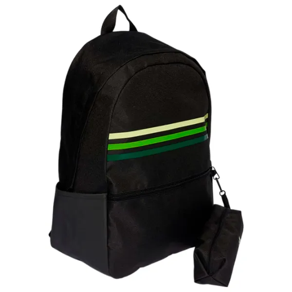 Rucsac Adidas Classic Horizontal 3-Stripes  / Green Black / 27.75 l photo 2 Rucsac Adidas Classic Horizontal 3-Stripes  / Green Black / 27.75 l photo 2