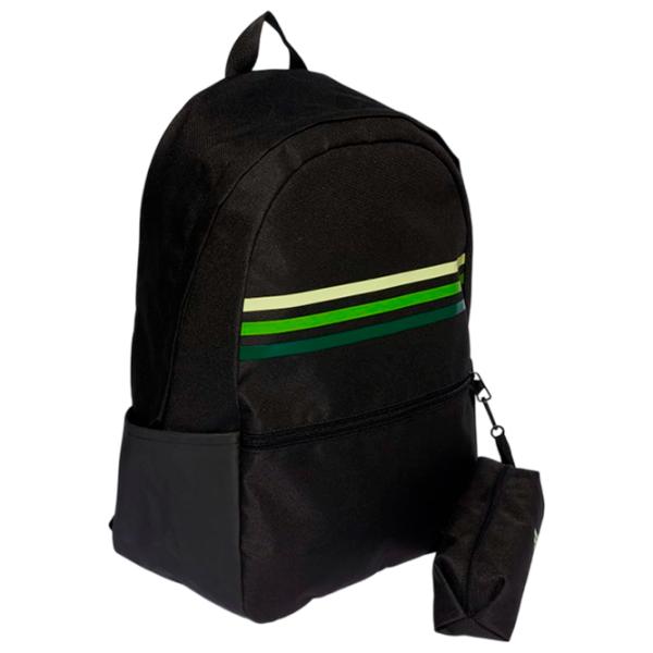 Rucsac Adidas Classic Horizontal 3-Stripes  / Green Black / 27.75 l photo 2 Rucsac Adidas Classic Horizontal 3-Stripes  / Green Black / 27.75 l photo 2