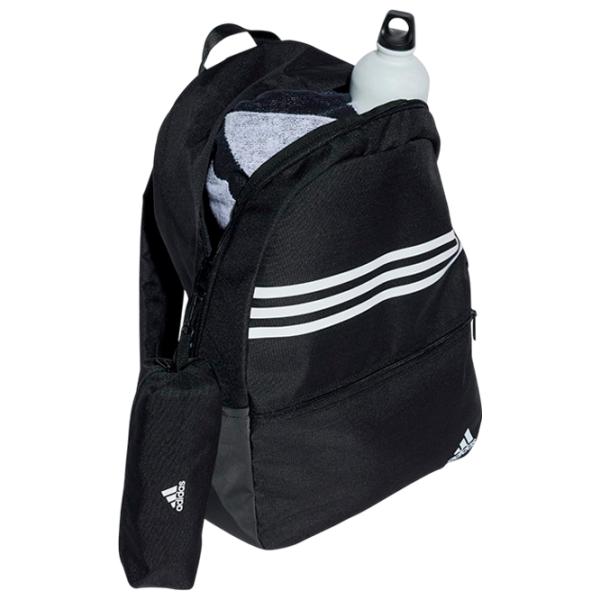 Rucsac Adidas Classic Horizontal 3-Stripes  / White Black / 27.75 l photo 3 Rucsac Adidas Classic Horizontal 3-Stripes  / White Black / 27.75 l photo 3