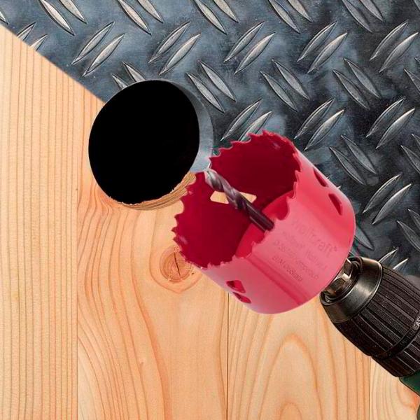 Коронка Wolfcraft 5475000 Биметалл / Шестигранник  photo 4 Коронка Wolfcraft 5475000 Биметалл / Шестигранник  photo 4
