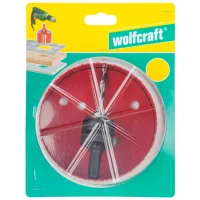 Коронка Wolfcraft 5496000 Биметалл / Шестигранник photo 2
