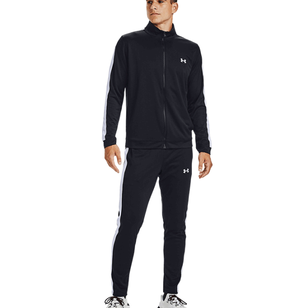 Costum sportiv pentru bărbați Under Armour Knit Track Suit  / S / Black photo 2 Costum sportiv pentru bărbați Under Armour Knit Track Suit  / S / Black photo 2