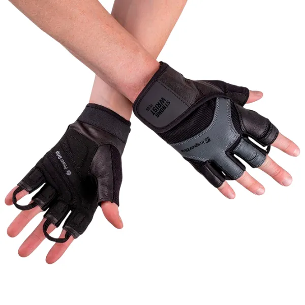 Mănuși Fitness Insportline StrongWrist Plus XL photo 1
