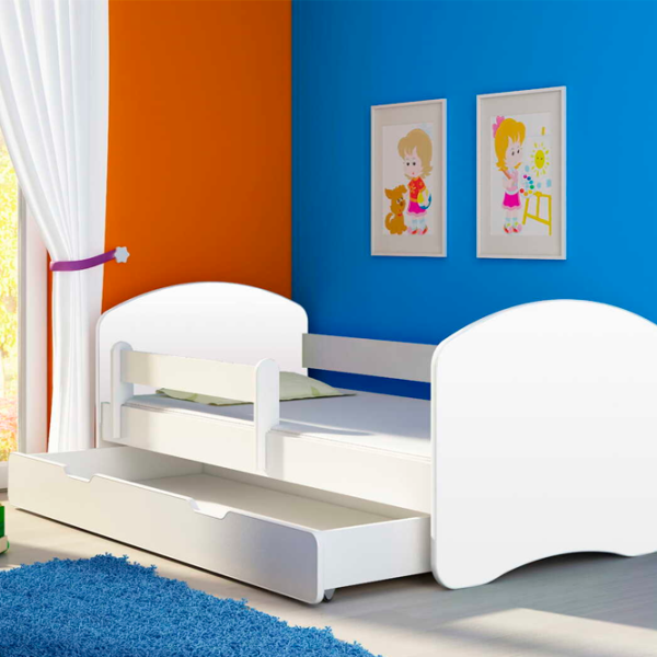 Детская кровать ACMA Meble Acma II 80 x 160 см / ЛДСП / Белый photo 3 Детская кровать ACMA Meble Acma II 80 x 160 см / ЛДСП / Белый photo 3
