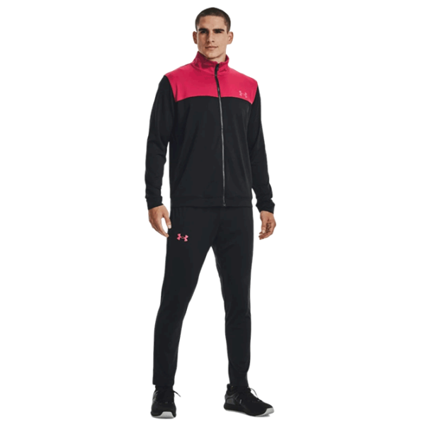 Costum sportiv pentru bărbați Under Armour Emea Tracksuit Novelty  / M / Black photo 2 Costum sportiv pentru bărbați Under Armour Emea Tracksuit Novelty  / M / Black photo 2