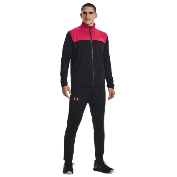 Costum sportiv pentru bărbați Under Armour Emea Tracksuit Novelty  / XL / Black photo 3 Costum sportiv pentru bărbați Under Armour Emea Tracksuit Novelty  / XL / Black photo 3
