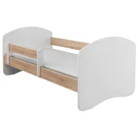 Pat pentru copii ACMA Meble Acma II 80 x 160 cm / PAL / Sonoma Oak