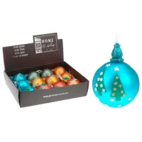 Jucării pentru brad Christmas 29698 8 cm / Multicolor