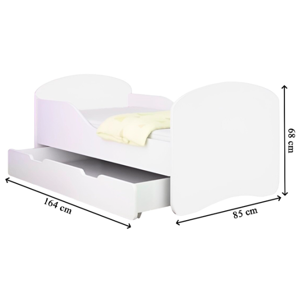 Детская кровать ACMA Meble Acma I Pony 80 x 160 см / ЛДСП / Розовый photo 5 Детская кровать ACMA Meble Acma I Pony 80 x 160 см / ЛДСП / Розовый photo 5