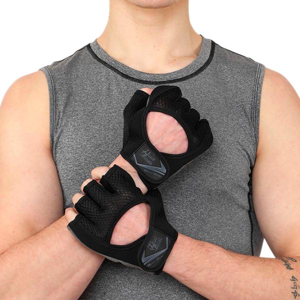 Фитнес-перчатки Hard Touch FG-9529 L photo 5