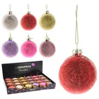 Jucării pentru brad Christmas 54212 6 cm / Multicolor