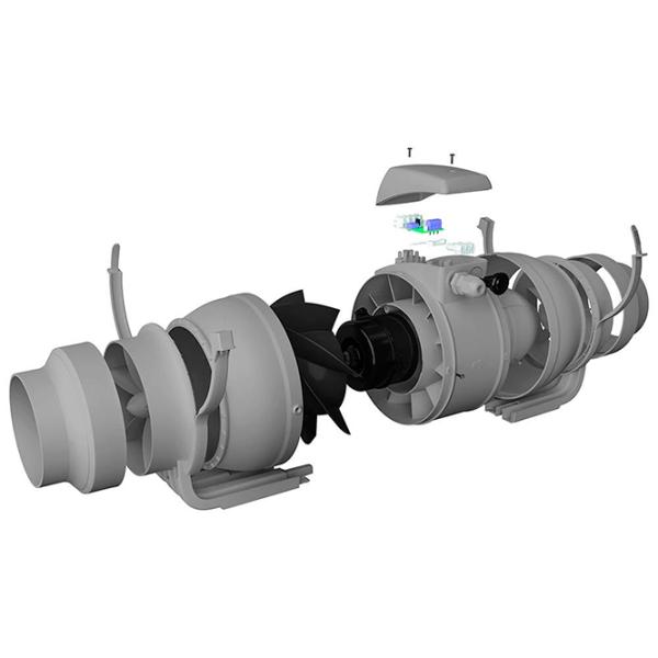 Ventilator industrial ERA TYPHOON 100 2SP 45 W /  photo 5